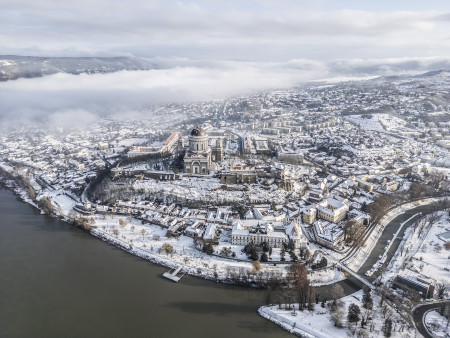 Horváth András - Téli reggel Esztergomban